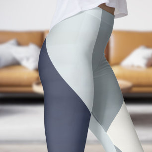 Leggings Fade gris étonnant Abstrait