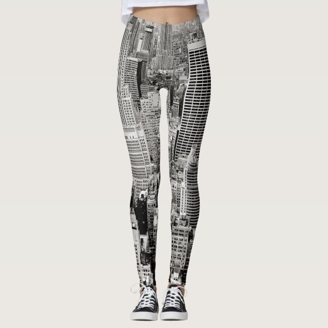 Leggings Faire de la mine Manhattan des hérissons (Devant)