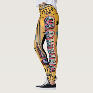 Leggings Faire le clown des guêtres des femmes