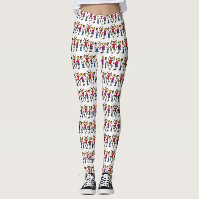 Leggings Faites vos propres guêtres (Devant)
