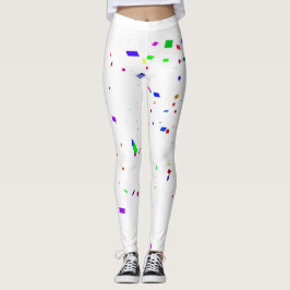 Leggings - Fallende Konfetti