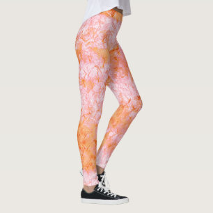 Leggings Falsa pele de salmão, com partes clareadas