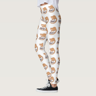 Leggings Fantal NZ Oiseau Natif Nouvelle-Zélande Aotearoa N