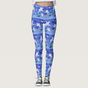 Leggings Fantômes et chauves-souris