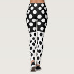 Leggings - Farben auswählen<br><div class="desc">Schwarz-Weiß-Leggings mit Punkten - Wählen Sie / Ihre Lieblings-Punkte und Hintergrundfarben hinzufügen - mit dem Anpassungstool ! MIGNETER Entwurf</div>