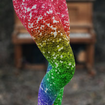 Faux Rainbow Parties scintillant Fête colorée