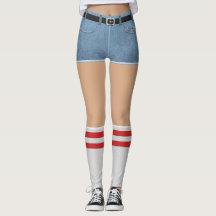 Faux shorts et chaussettes