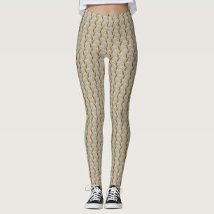 Leggings féminin de père Noël