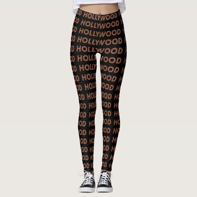 Leggings féminine au Bowl d'Hollywood (Devant)