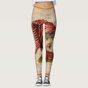 Leggings féminins de Noël