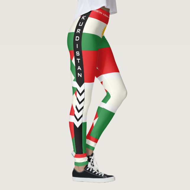 Leggings femme design Kurdistan (Droite)