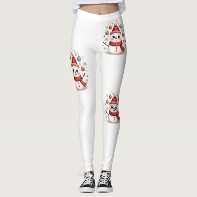 Leggings Femme-neige (Devant)
