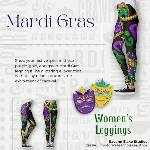 Leggings femmes Mardi Gras