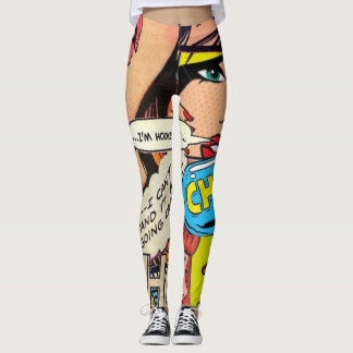 Leggings Femmes pop art moderne esthétique design T-shirt