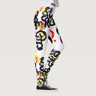 Leggings Fête des chats noirs