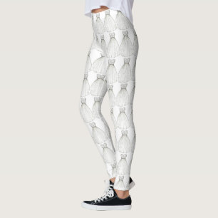 Leggings Fête des mariées de robe Mariage de mariée blanche