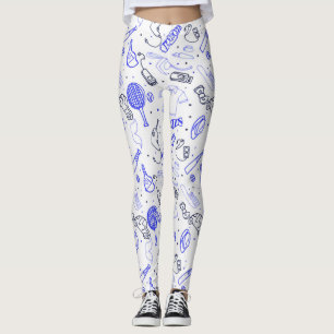 Leggings Fête des pères de gribouillis
