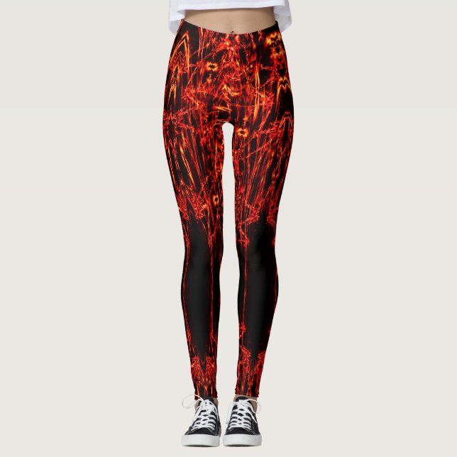 Leggings Feu fondu (Devant)