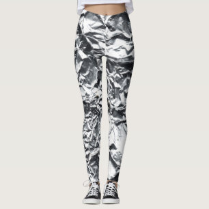 Leggings Feuille d'argent #1