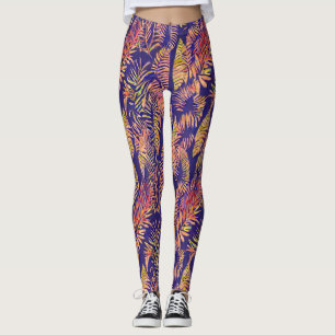 Leggings Feuille de tigre