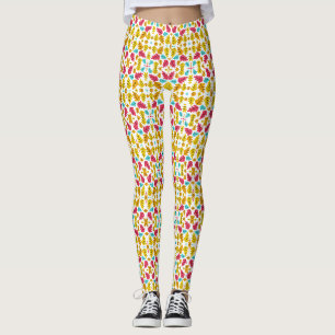 Leggings Feuilles d'automne Motif, Feuilles d'automne Motif