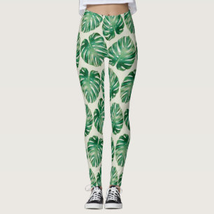 Leggings Feuilles Monstera