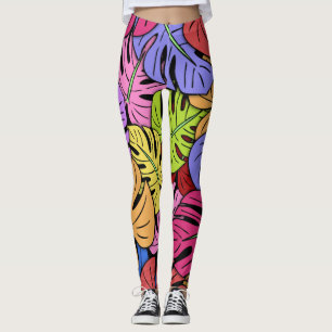 Leggings Feuilles Monstera #5