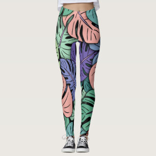 Leggings Feuilles Monstera #8