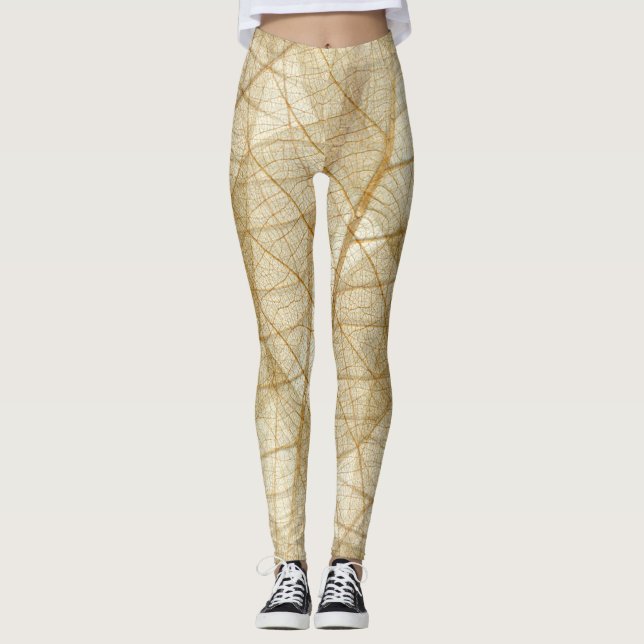 Leggings Feuilles Sheer Lace (Devant)