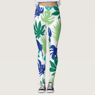 Leggings Feuilles tropicaux