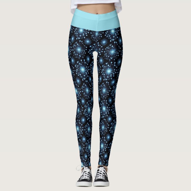 Leggings Feux d'Artifice Féroces  (Devant)