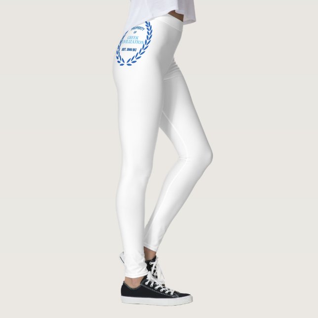 Leggings Fière d'être grecque -Propriété de la civilisation (Droite)