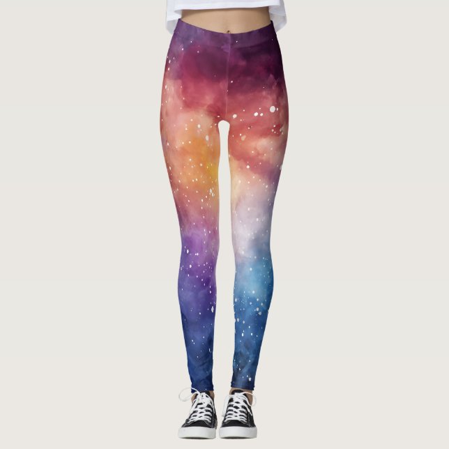 Leggings Fierté dans le Cosmos (Devant)