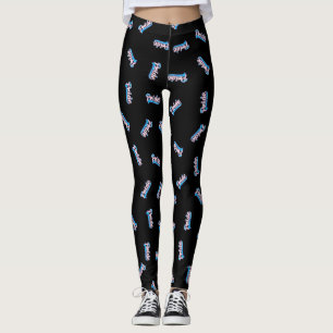 Leggings Fierté de transsexuel de manuscrit