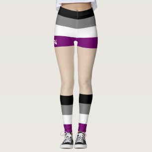 Leggings Fierté sexuelle Faux Shorts & Jambes