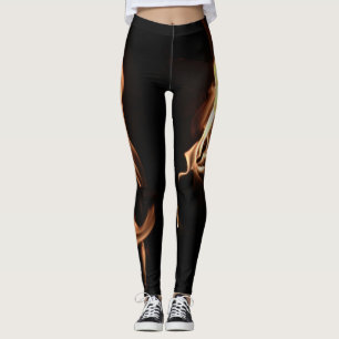 Leggings Filles sur le feu