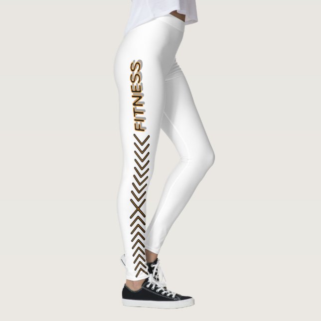 LEGGINGS "FITNESS FOR HEALTH LIVING",  (Droite)