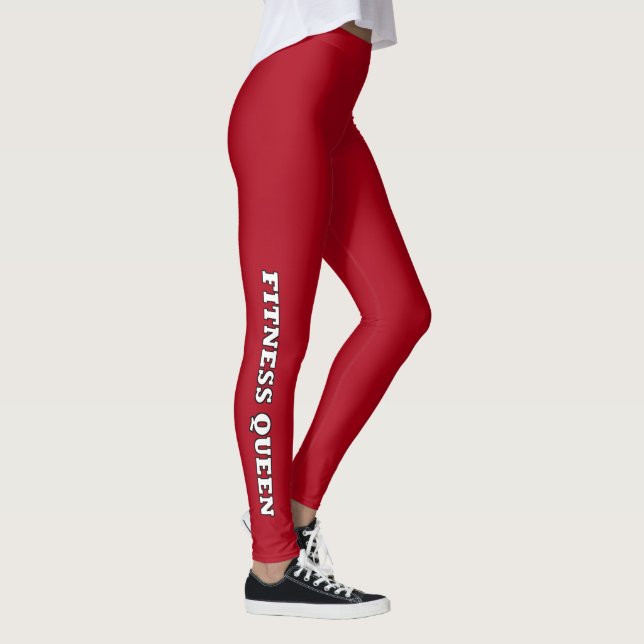 LEGGINGS "FITNESS QUEEN" (Droite)