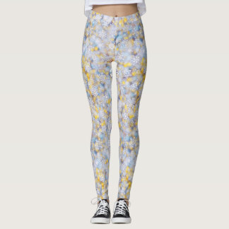Leggings flacons de neige étincelants