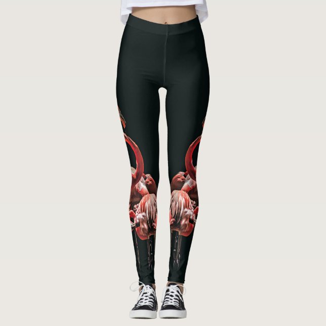 Leggings flamant (Devant)