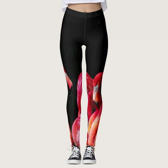 Leggings Flamant rose (Devant)
