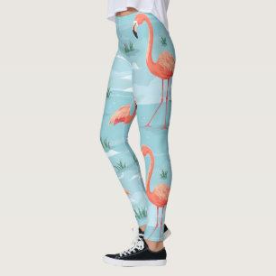 Leggings Flamant rose Motif