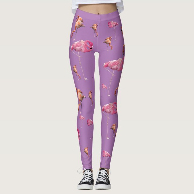 Leggings Flamants roses (Devant)