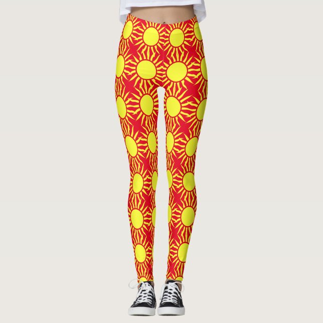 Leggings Flambage Sun Thunder_Cove (Devant)