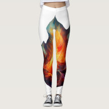 Leggings - Flammenarbeit