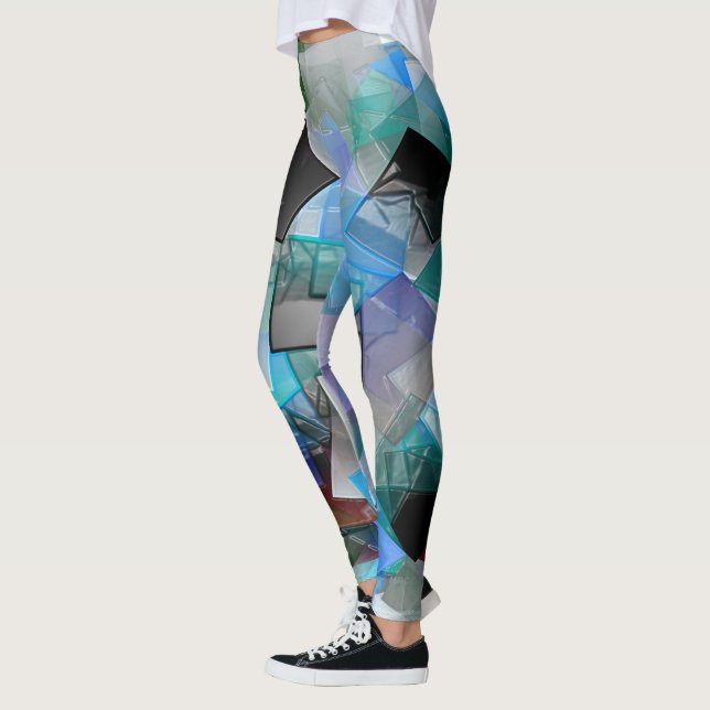 Leggings Flaques de ville..... (Gauche)
