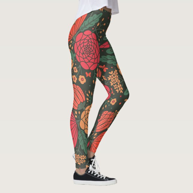 Leggings fleur (Droite)