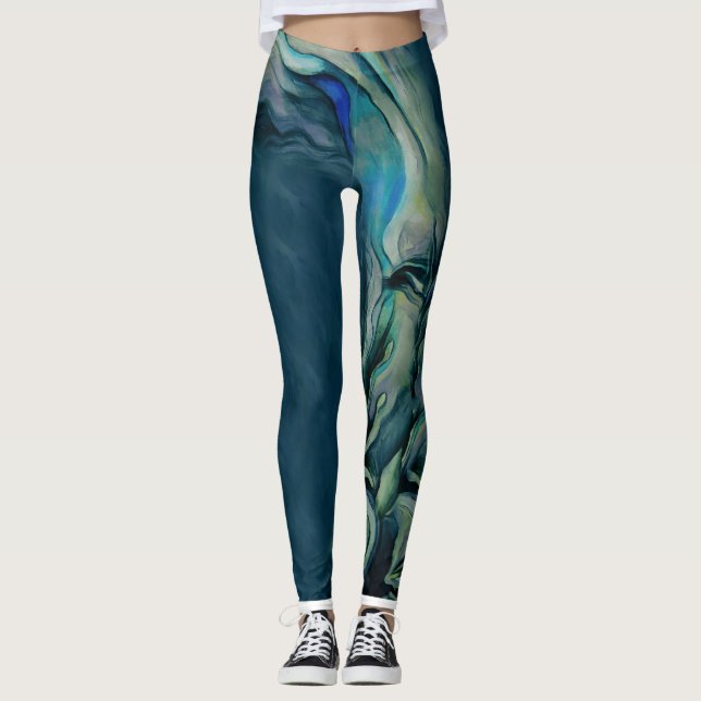 Leggings "Fleur" 7, guêtres (Devant)