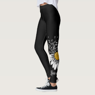 Leggings Fleur de Daisy Musique d'Amour