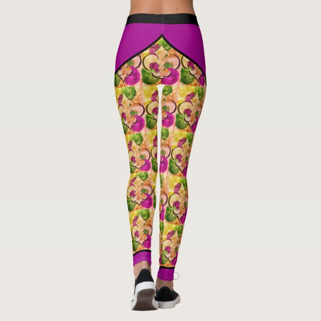 Leggings Fleur de Lis (Dos)